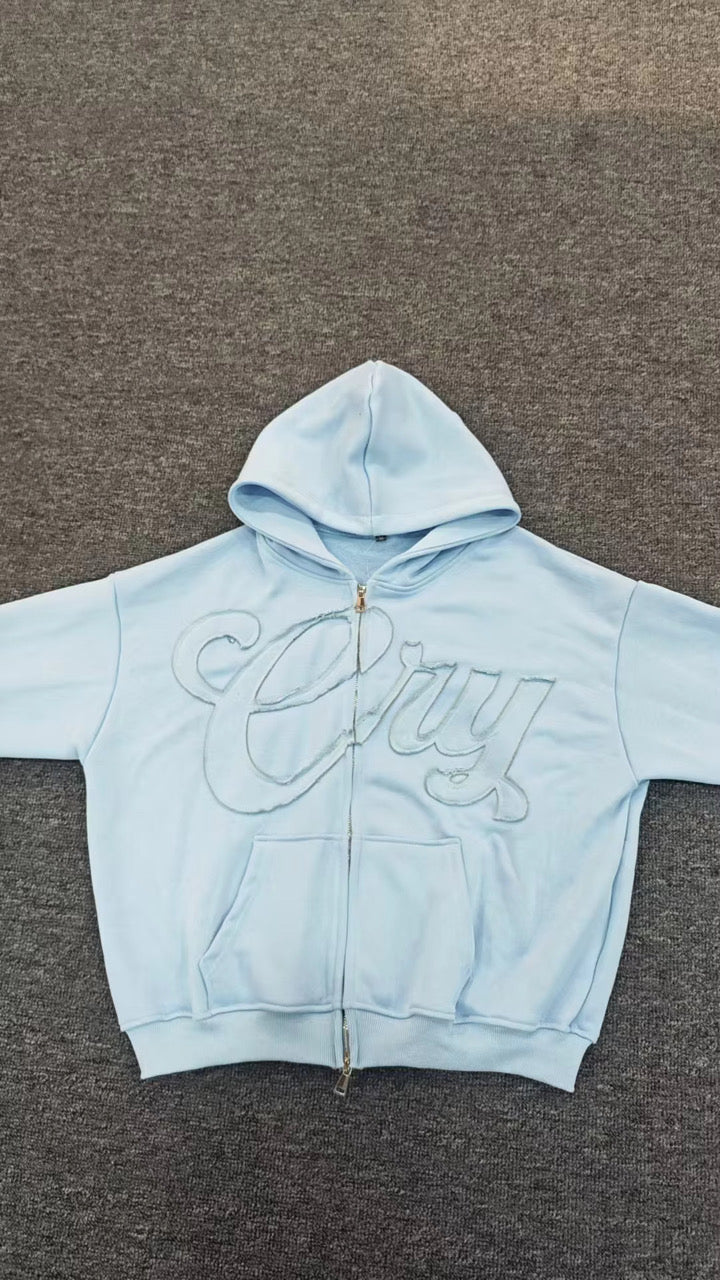 SKY BLUE C.R.Y HOODIE