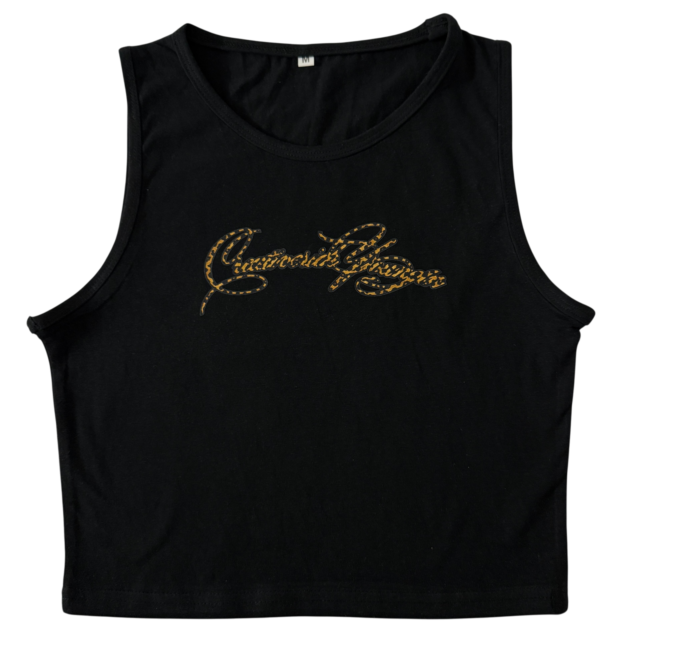 BLACK WOMEN TANK TOP