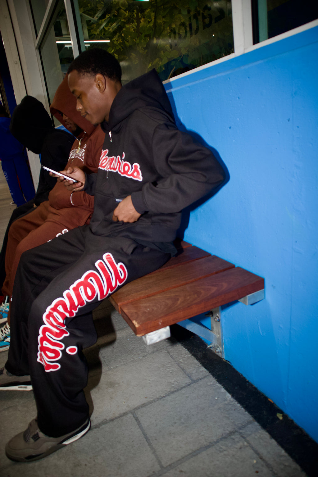 Memories black and red sweatsuit