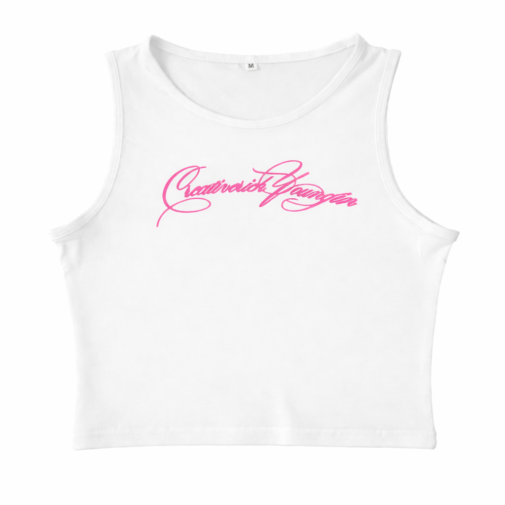 White women tank tops collection limited