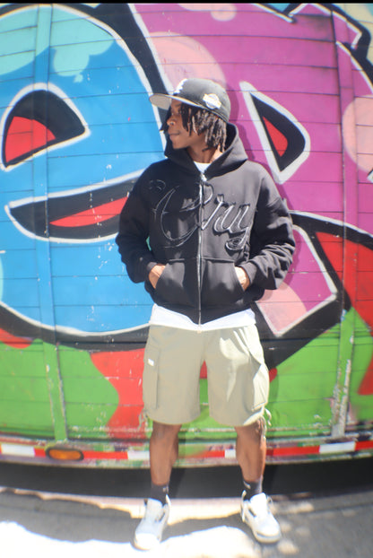 BLACK CRY HOODIES