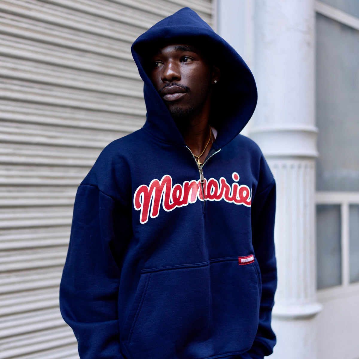 Memories navy blue sweatsuit