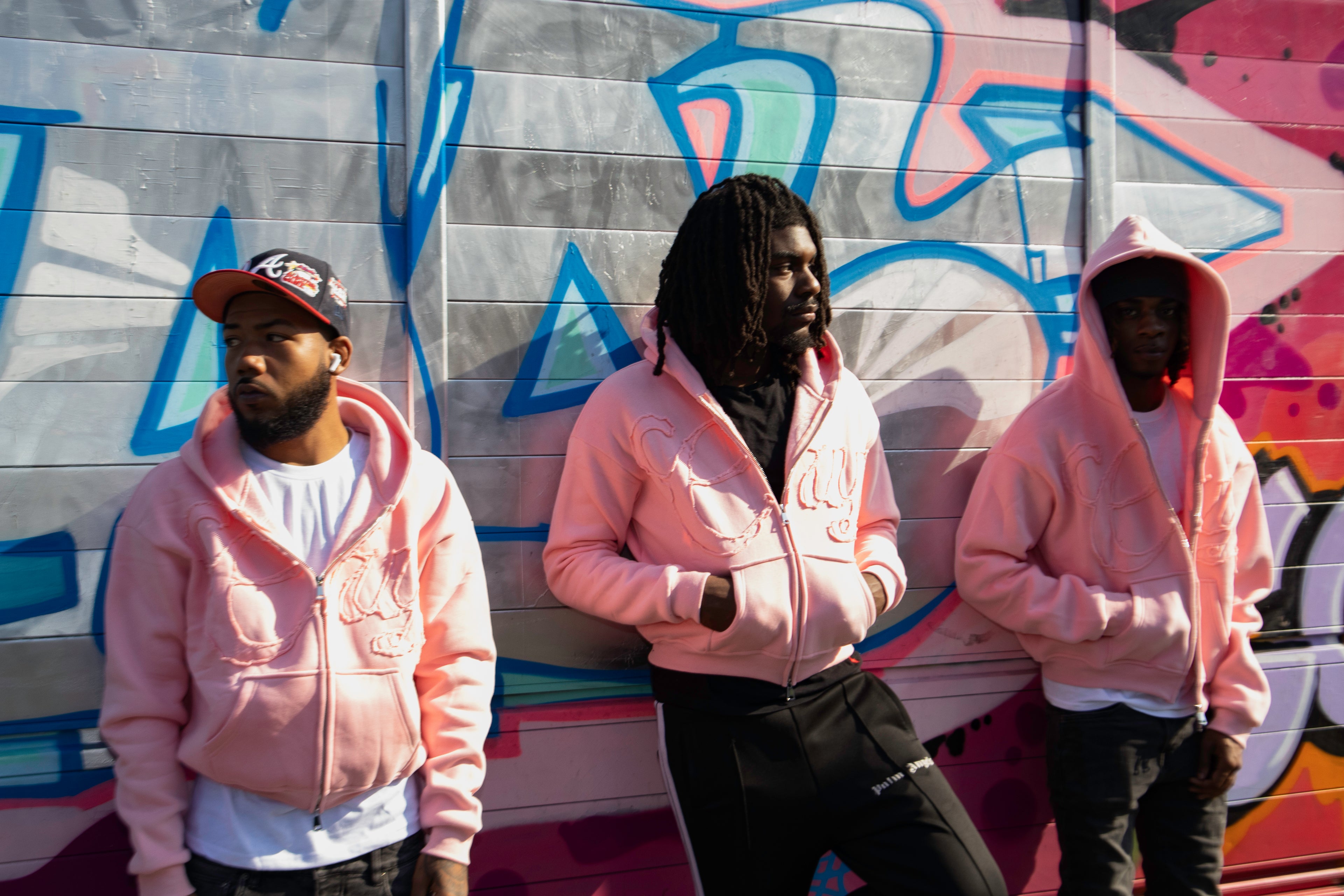 PINK CRY HOODIE