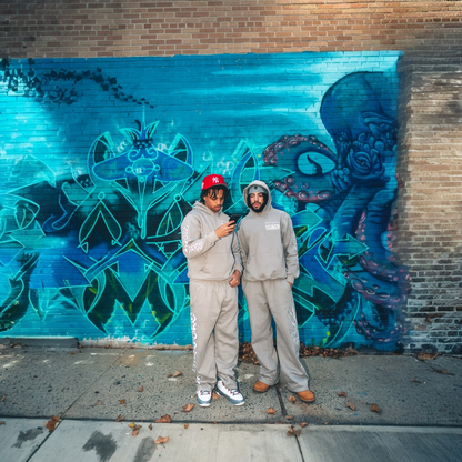 GREY C.R.Y sweatpants